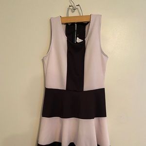 Black and white dress